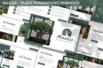 Mazais - Plant Powerpoint Template