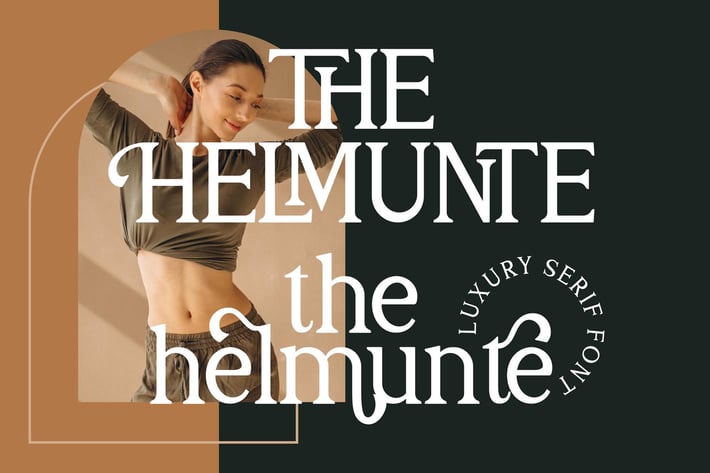 The Helmunte Serif Font