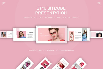 Stylish Mode Presentation Template