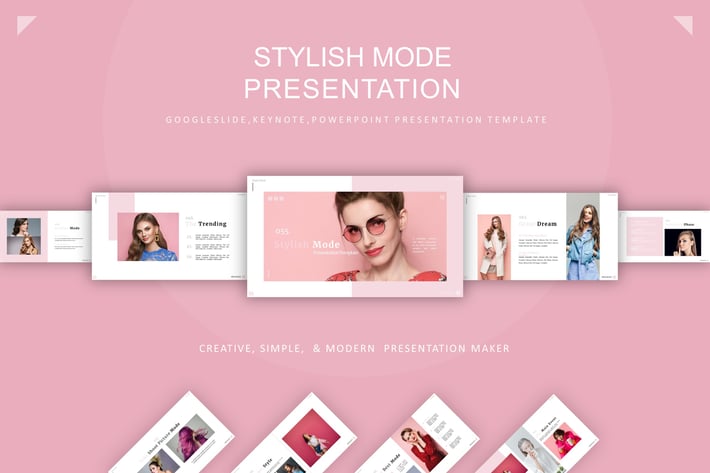 Stylish Mode Presentation Template