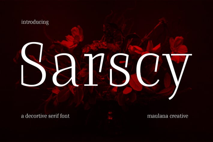 Sarscy Serif Font