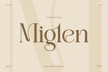 Miglen Elegant Serif Font