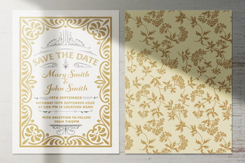 Wedding Invitation Layout