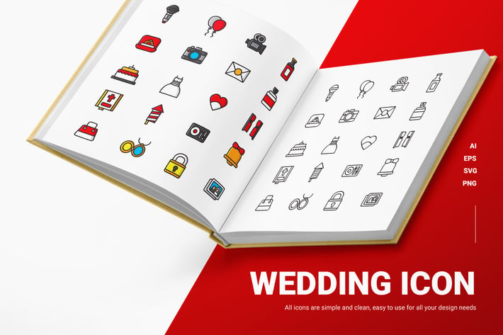Wedding - Icons