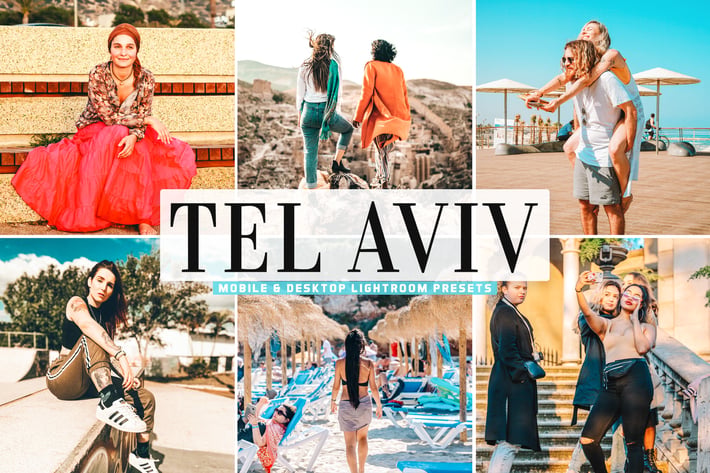 Tel Aviv Mobile & Desktop Lightroom Presets