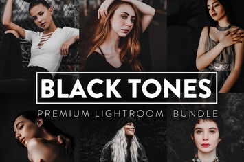 60 Black Tones Lightroom Presets