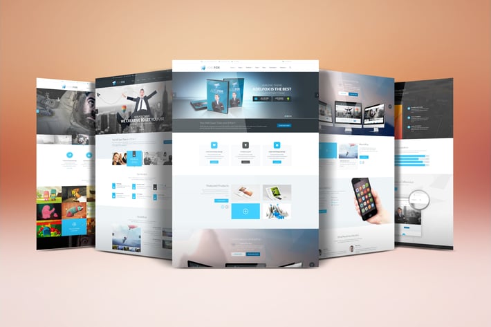 Website Display Mockup