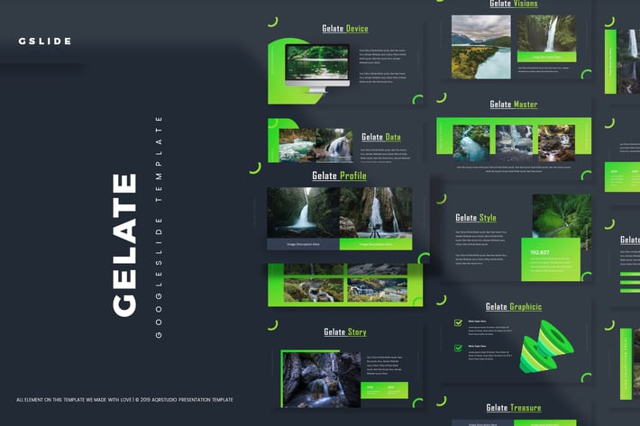 Gelate - Google Slides Template