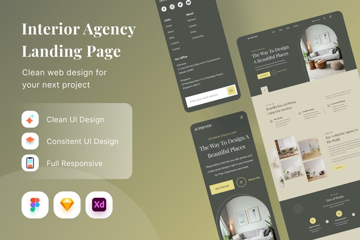 Interior Agency Landing Page