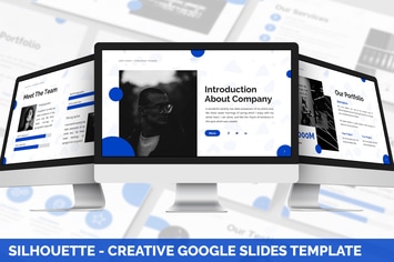 Silhouette - Creative Google Slides Template