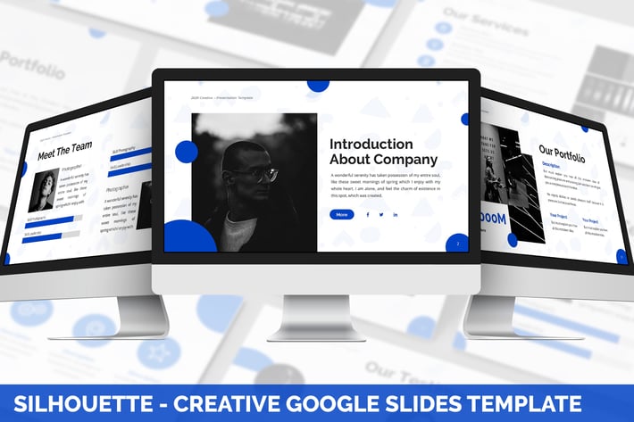 Silhouette - Creative Google Slides Template