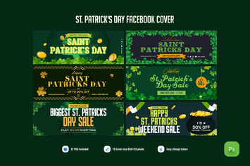 St. Patrick's Day Facebook Cover