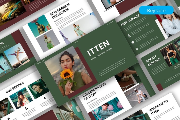 Itten - Fashion Keynote Template