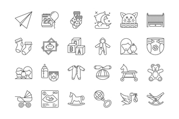 32 Baby Icons