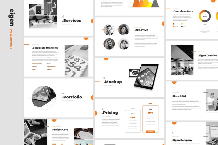 Eigen - Creative Marketing Powerpoint Template