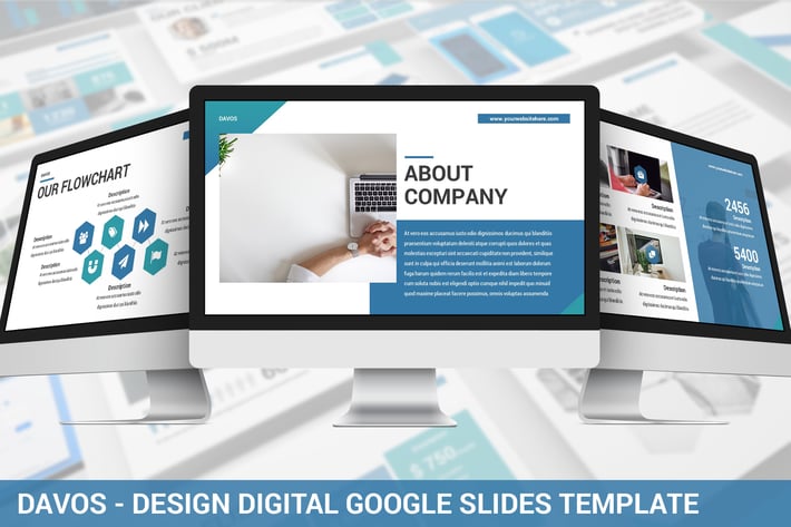 Davos - Design Digital Google Slides Template