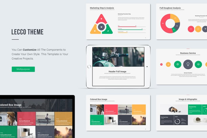 LECCO Creative Presentation Template (Keynote)