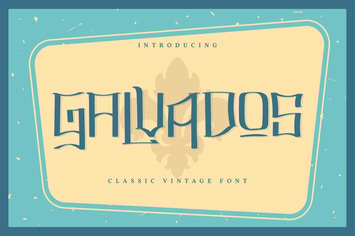Galvados | Classic Vintage Font