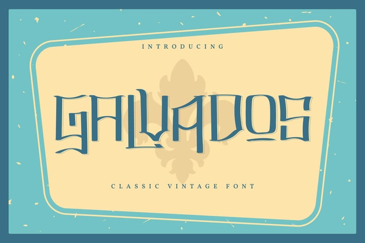 Galvados | Classic Vintage Font