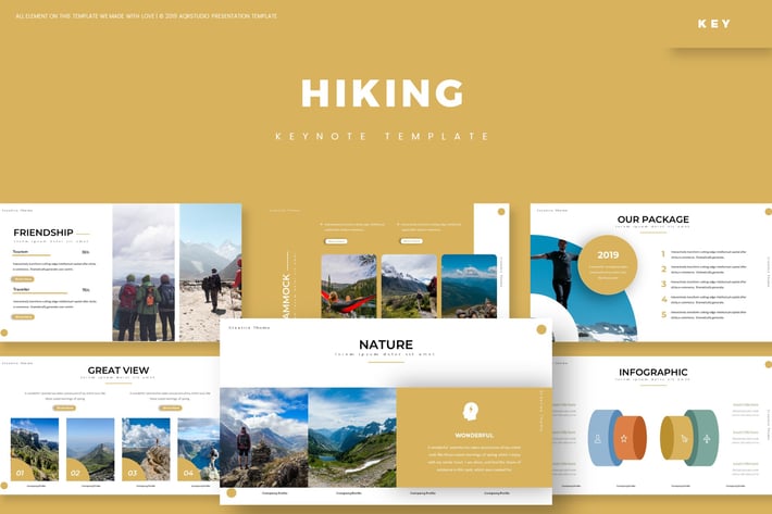 Hiking - Keynote Template