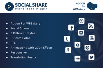 Social Share - Addons for WPBakery Page Builder