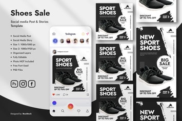 Shoes Social Media Template
