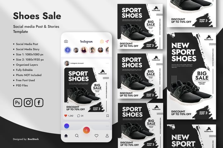 Shoes Social Media Template