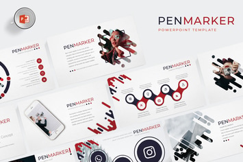 Penmarker - Powerpoint  Template