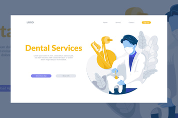 Dental Service Illustration