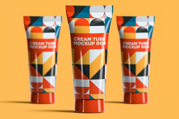 Cream Tube Mockup 004