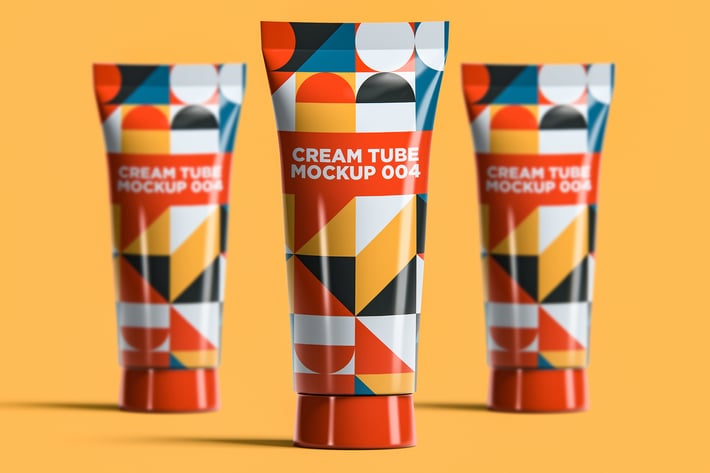 Cream Tube Mockup 004