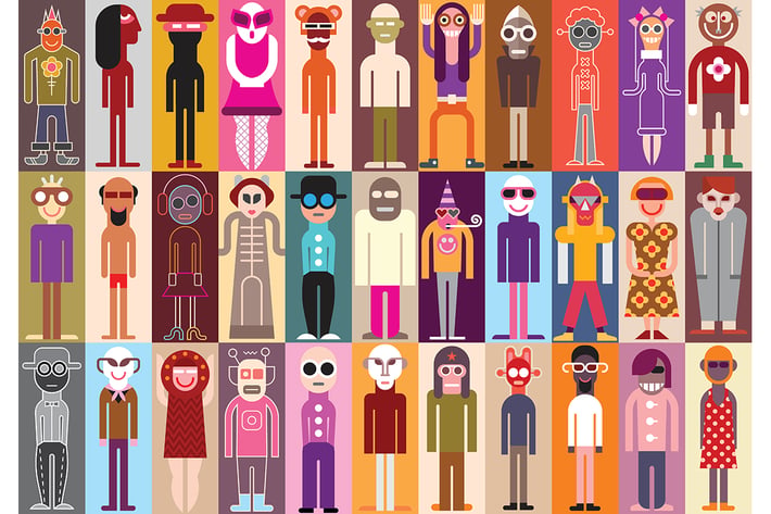 Large collection of funny people avatars