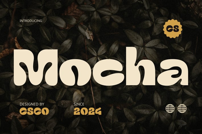  Mocha – Decorative Font