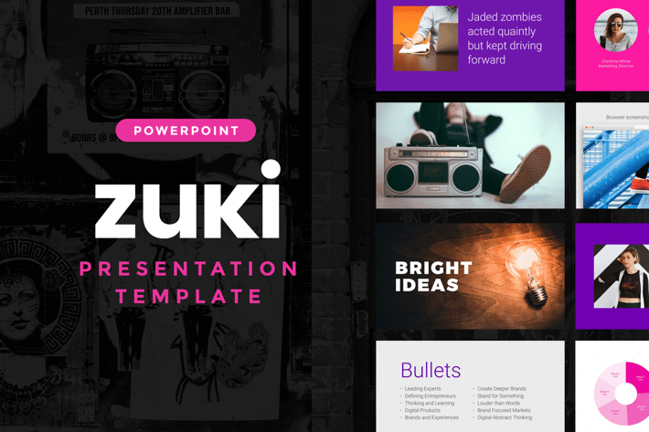 Zuki — Powerpoint Presentation Template