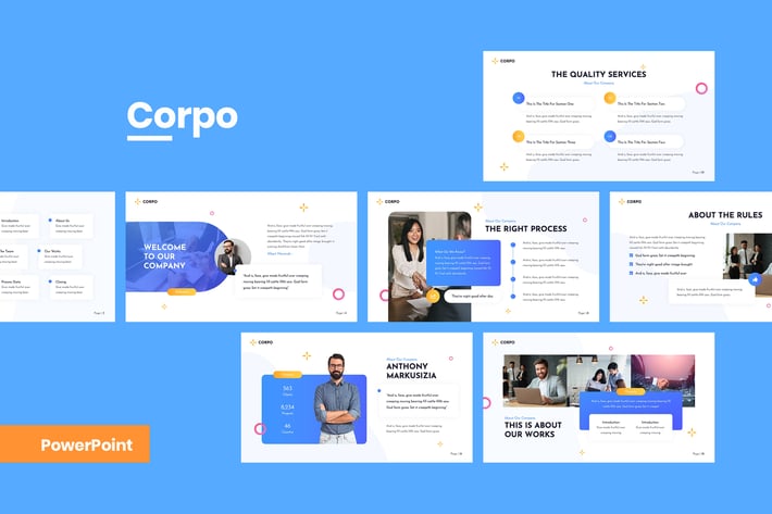 Corpo - Corporate PowerPoint Template