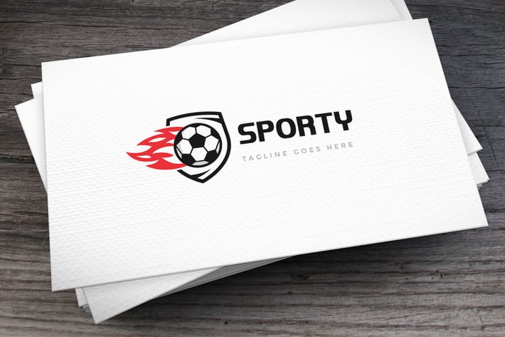 Sport Fire Logo Template