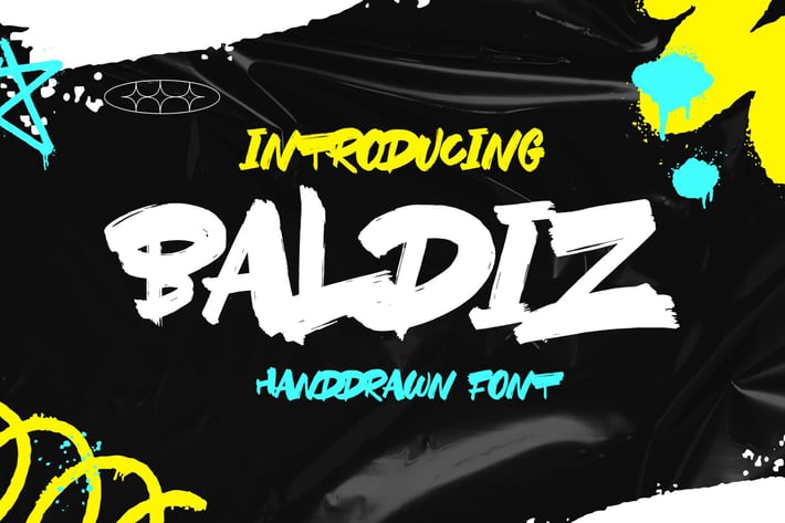Baldiz Handdrawn Font