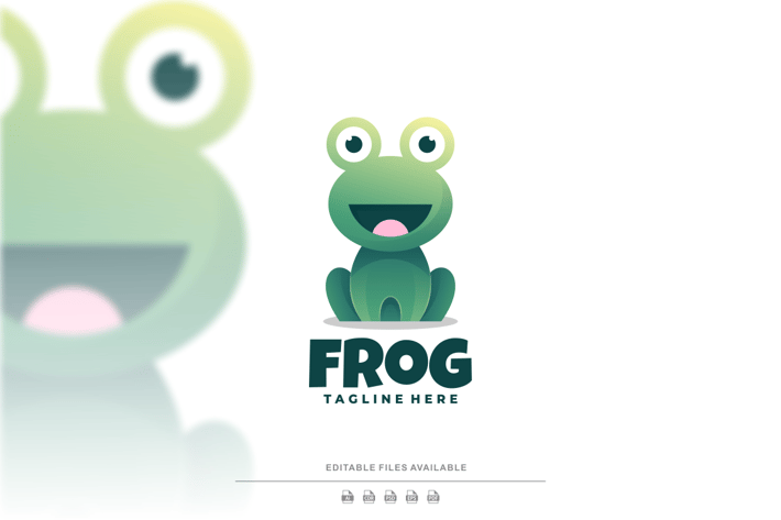 Frog Gradient Logo