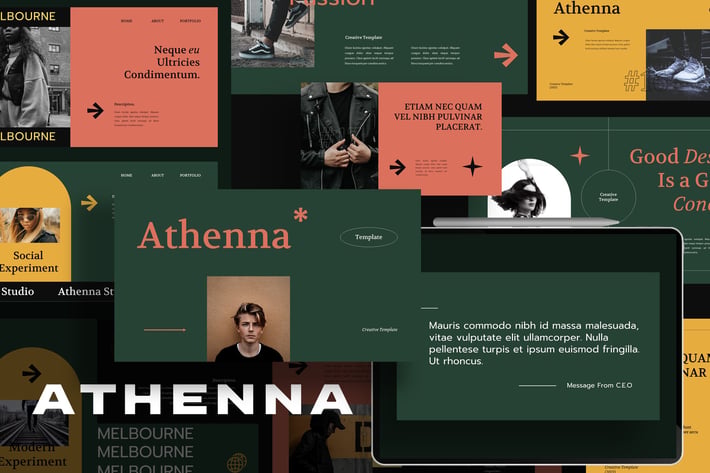 Athenna Keynote Template