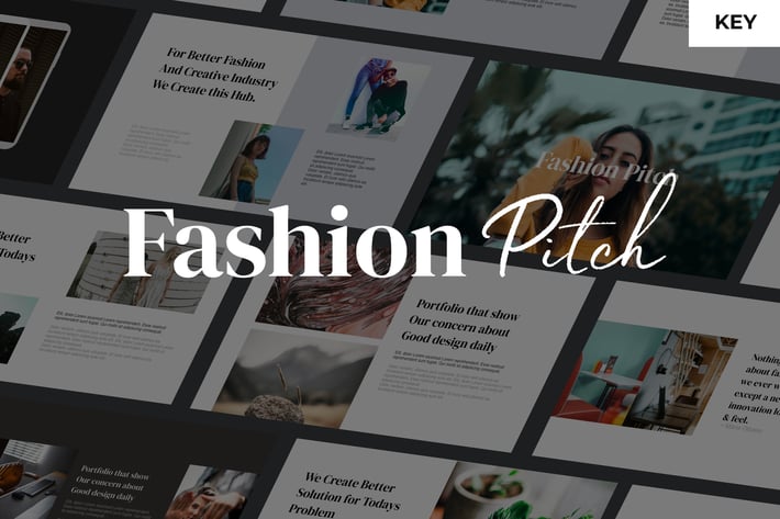Fashion Pitch - Keynote Presentation Template