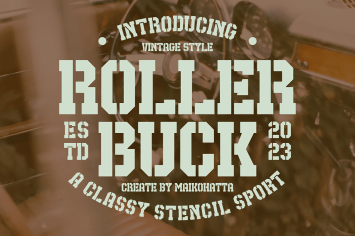 Roller Buck - Classy Stencil Sport