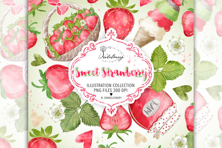 Sweet Strawberry design