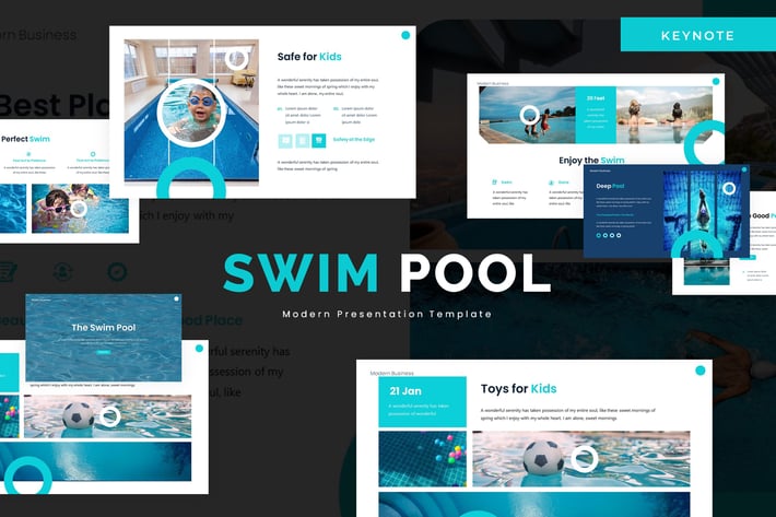 The Swim Pool - Keynote Template