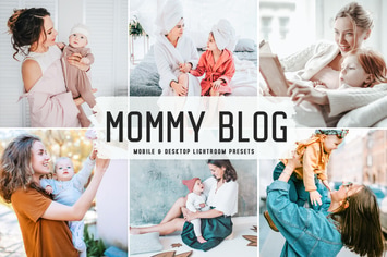 Mommy Blog Mobile & Desktop Lightroom Presets