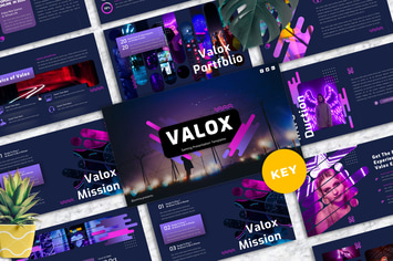 Valox - Gaming Keynote Template