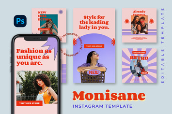 Monisane - Retro Instagram Stories and Post