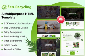 Eco Recycling - A Multipurpose HTML Template