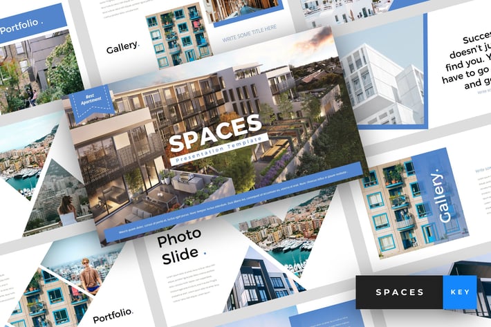 Spaces - Apartment Keynote Template