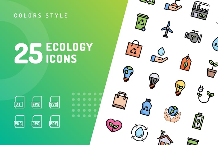 Ecology Color Icons
