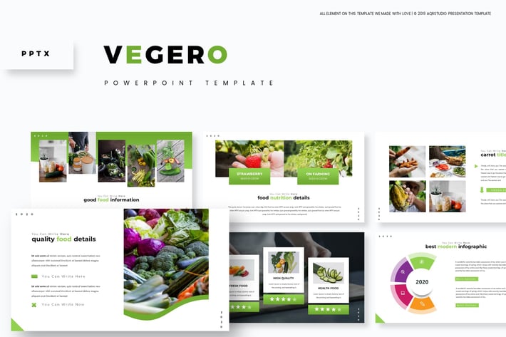 Vegero - Powerpoint Template